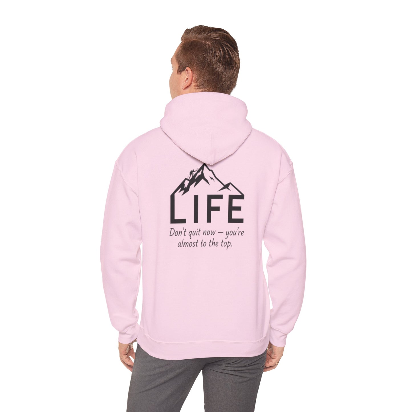 Don't Quit Now Hooded Sweatshirt