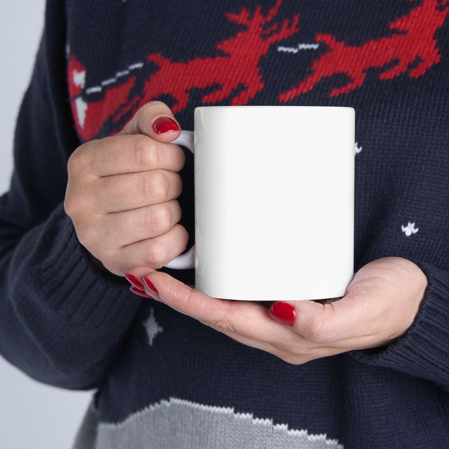 Custom Text Ceramic Mug | Personalized Coffee Mug, 11oz 15oz