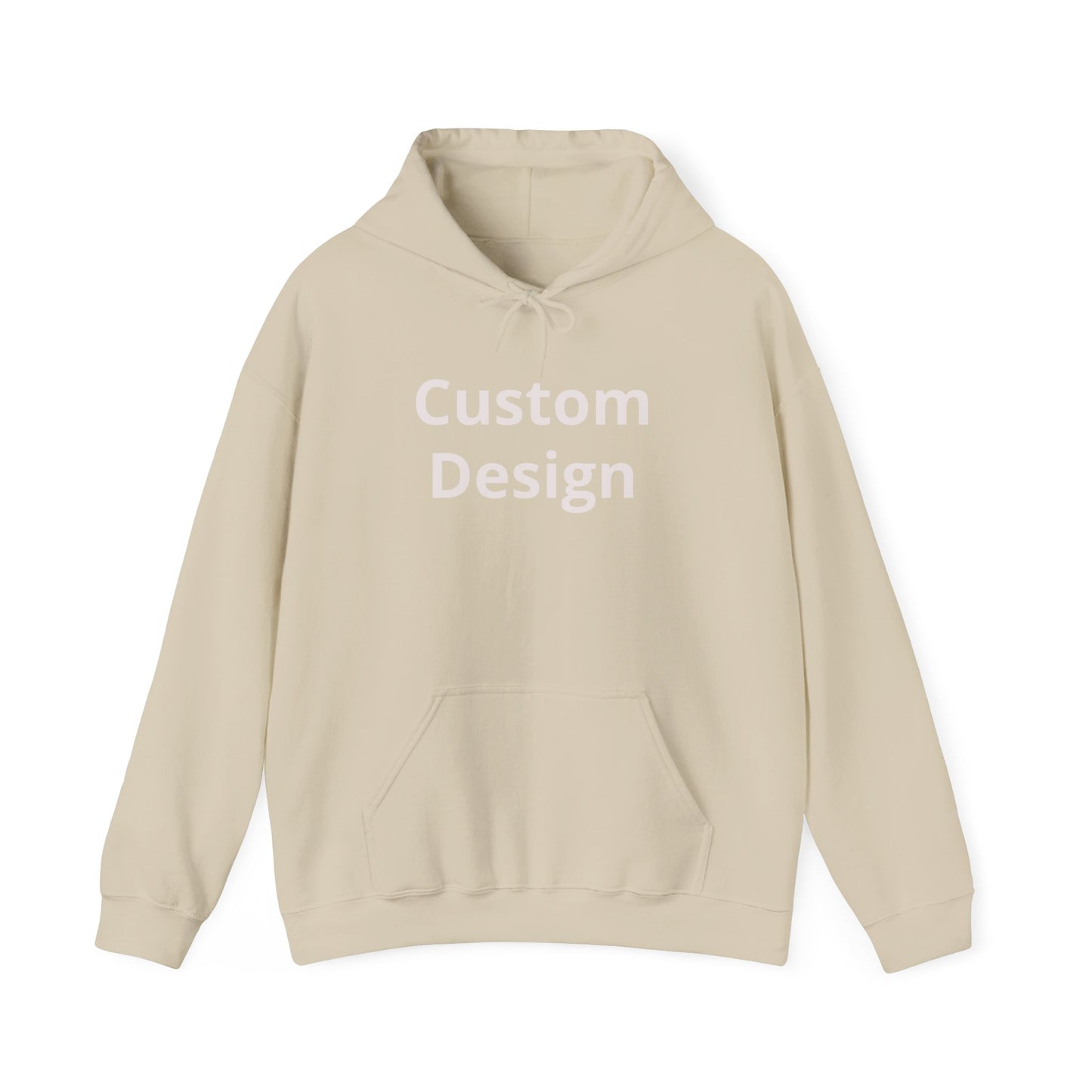 Custom Design Hoodie | Blank White Pullover, Printable Graphic Hoodie