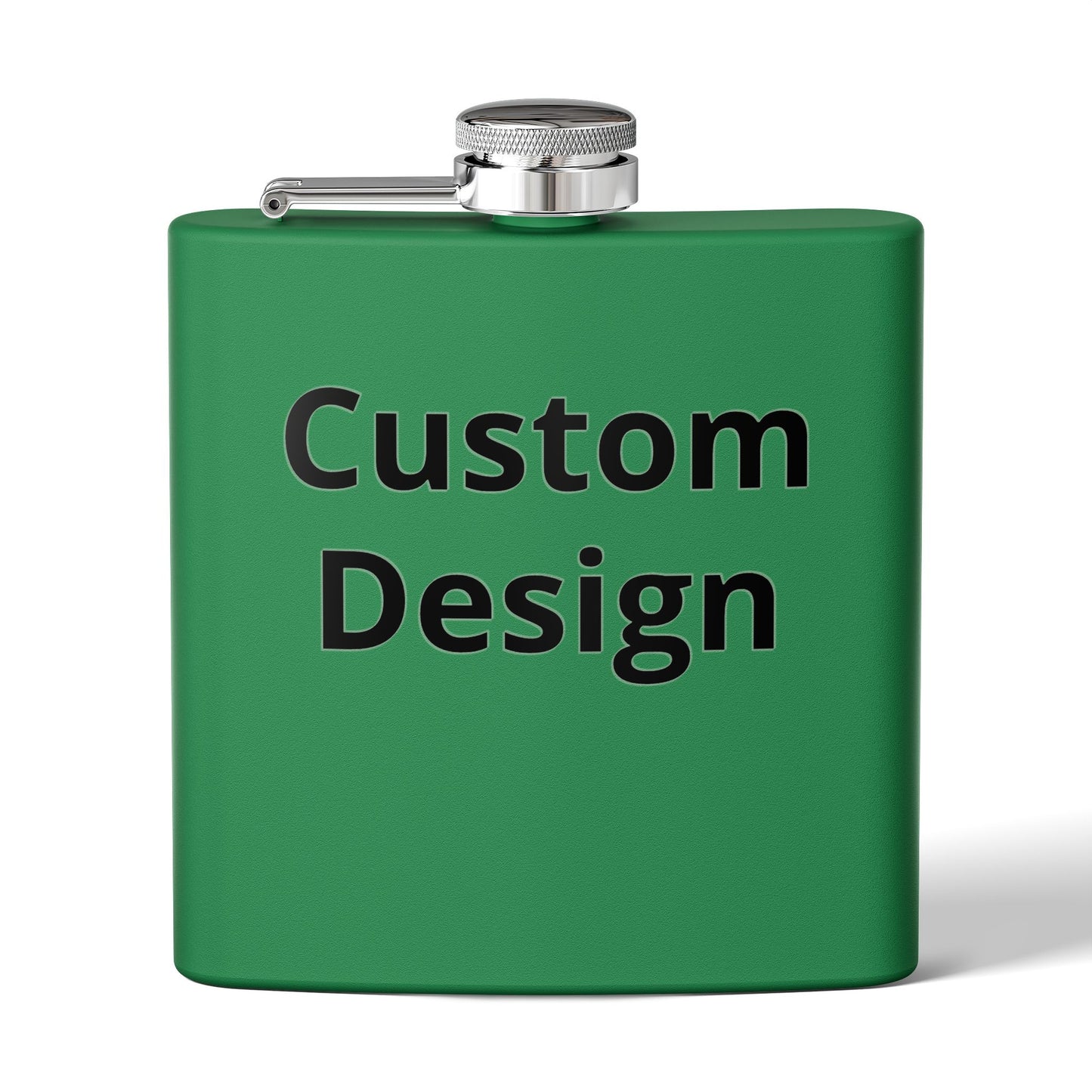 Custom Design Flask | Personalized Stainless Steel 6oz