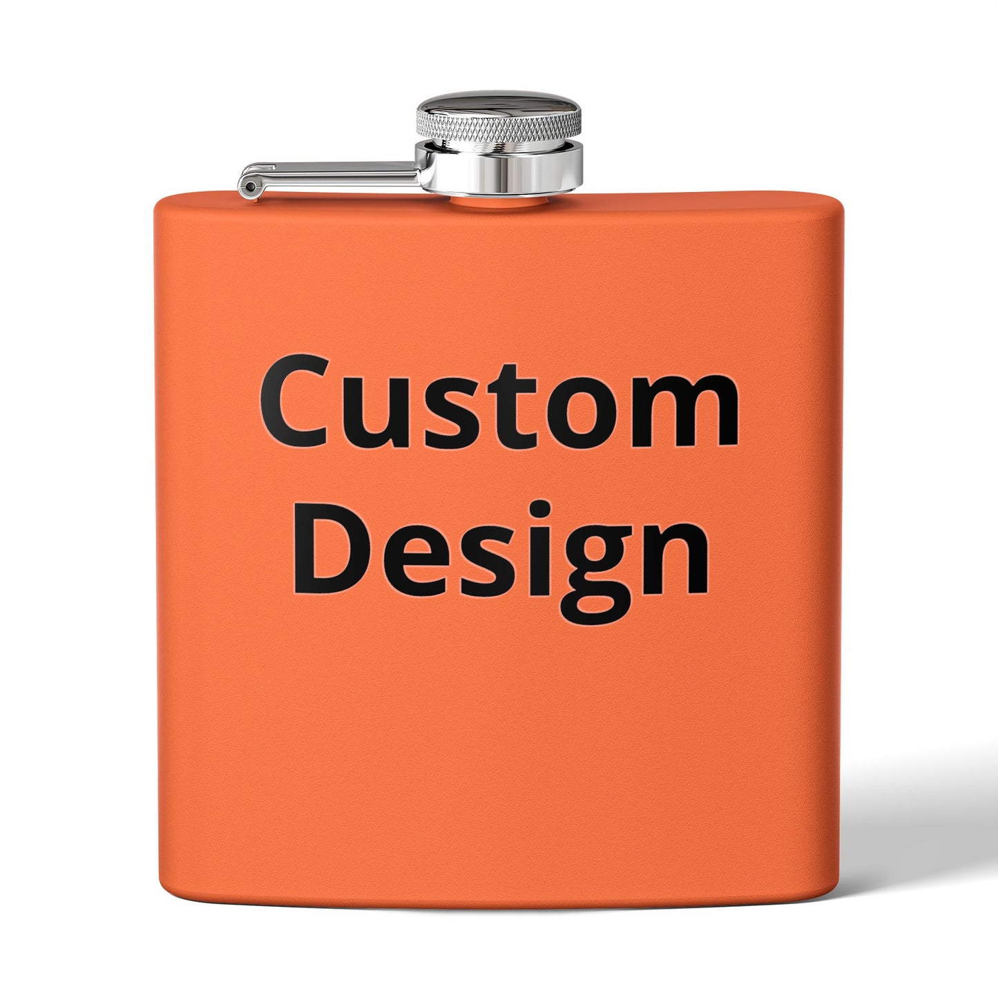Custom Design Flask | Personalized Stainless Steel 6oz