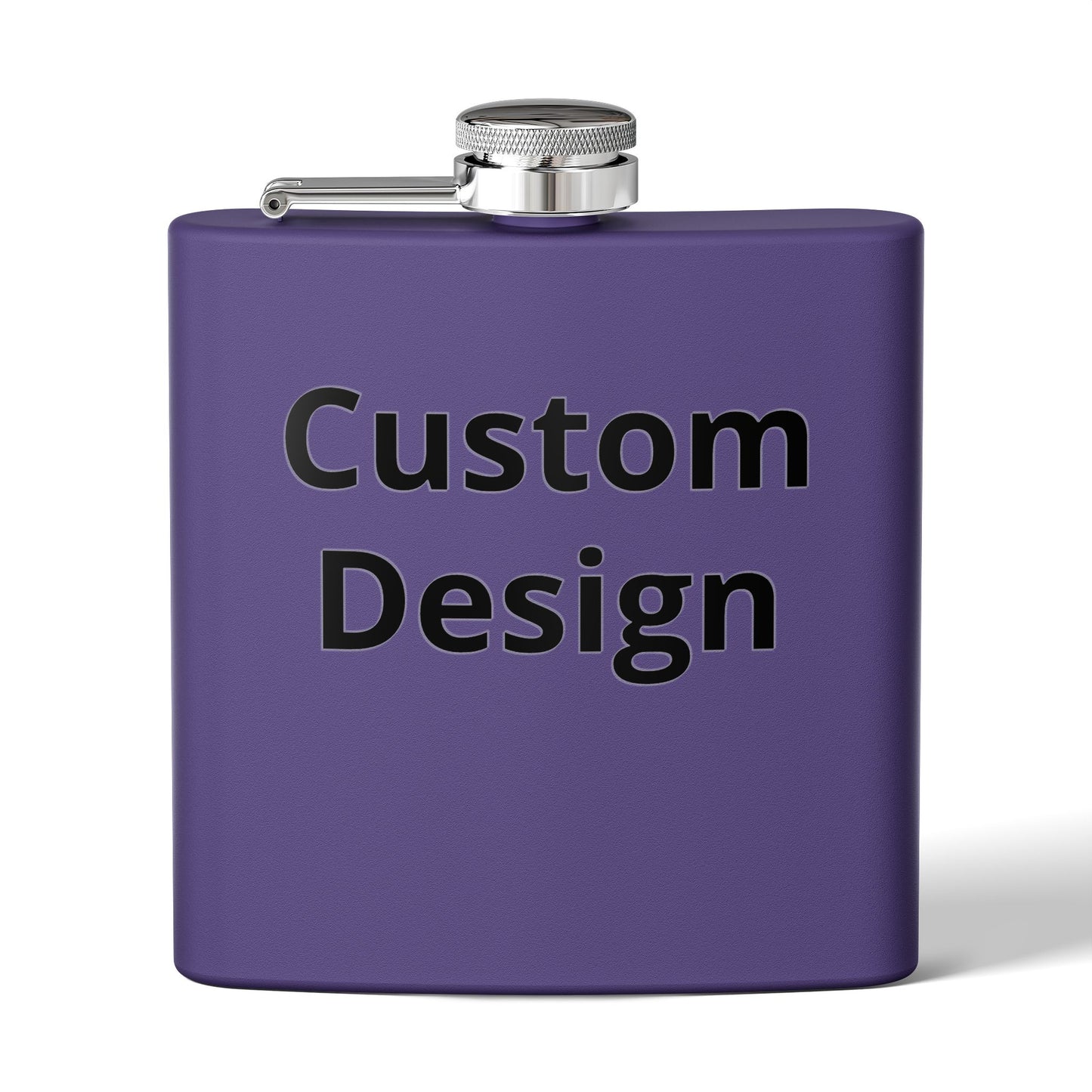 Custom Design Flask | Personalized Stainless Steel 6oz