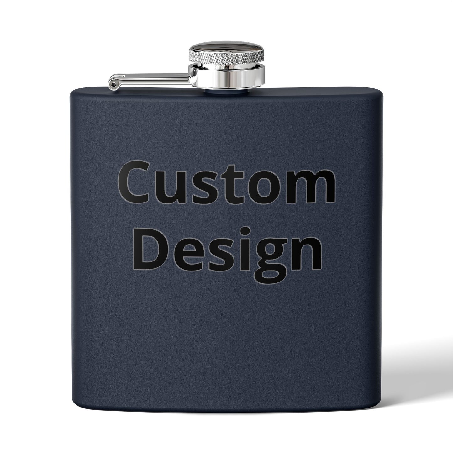 Custom Design Flask | Personalized Stainless Steel 6oz