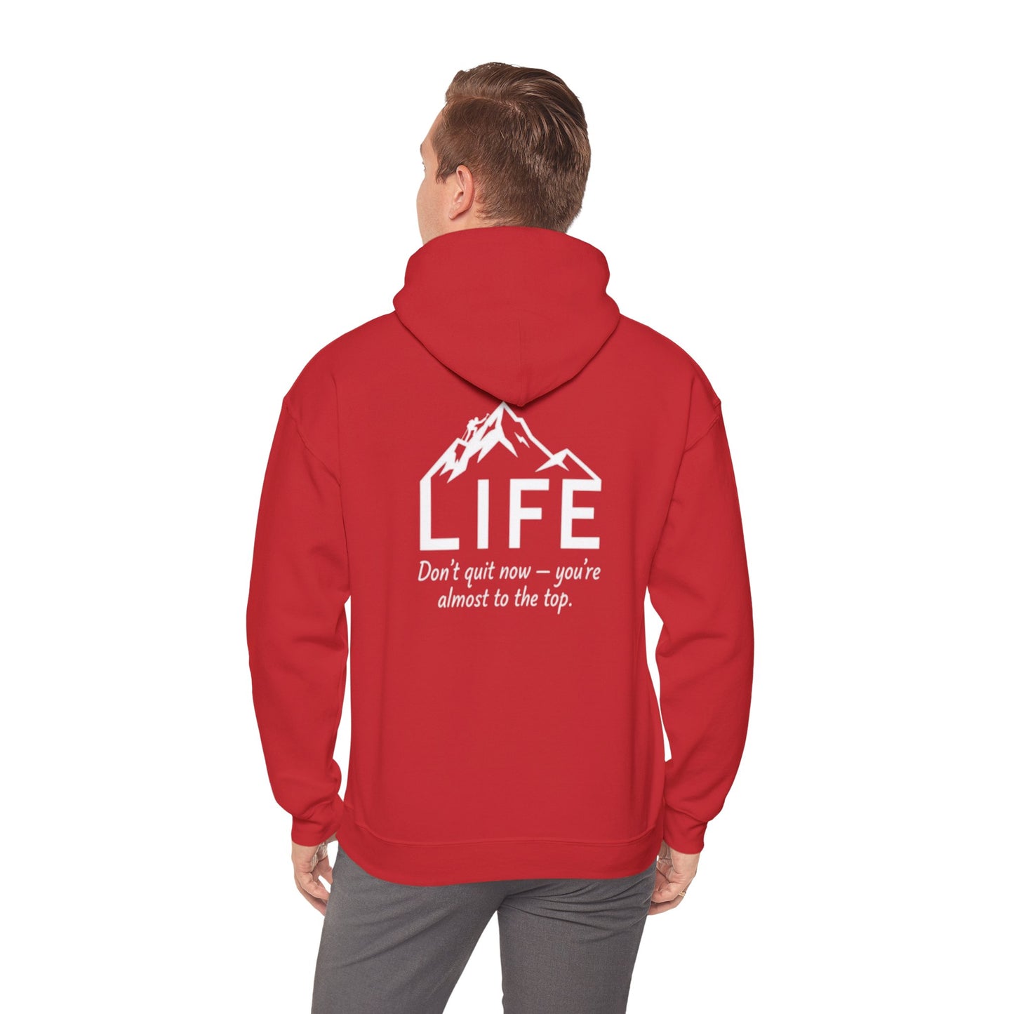 Don't Quit Now Hooded Sweatshirt