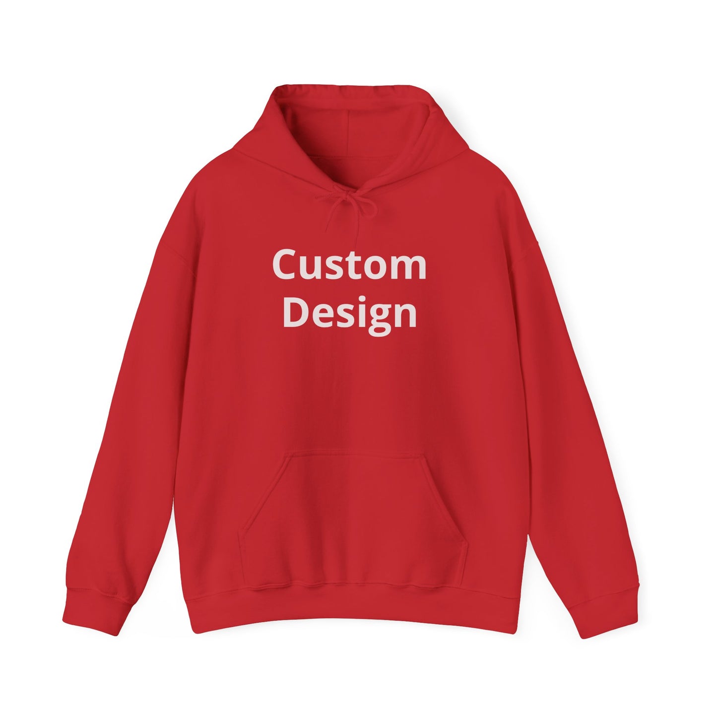 Custom Design Hoodie | Blank White Pullover, Printable Graphic Hoodie