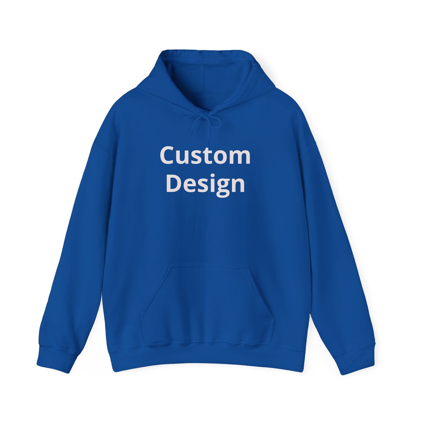 Custom Design Hoodie | Blank White Pullover, Printable Graphic Hoodie