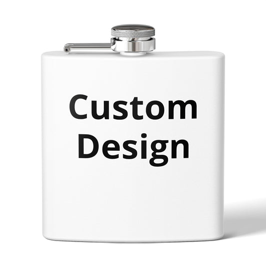 Custom Design Flask | Personalized Stainless Steel 6oz