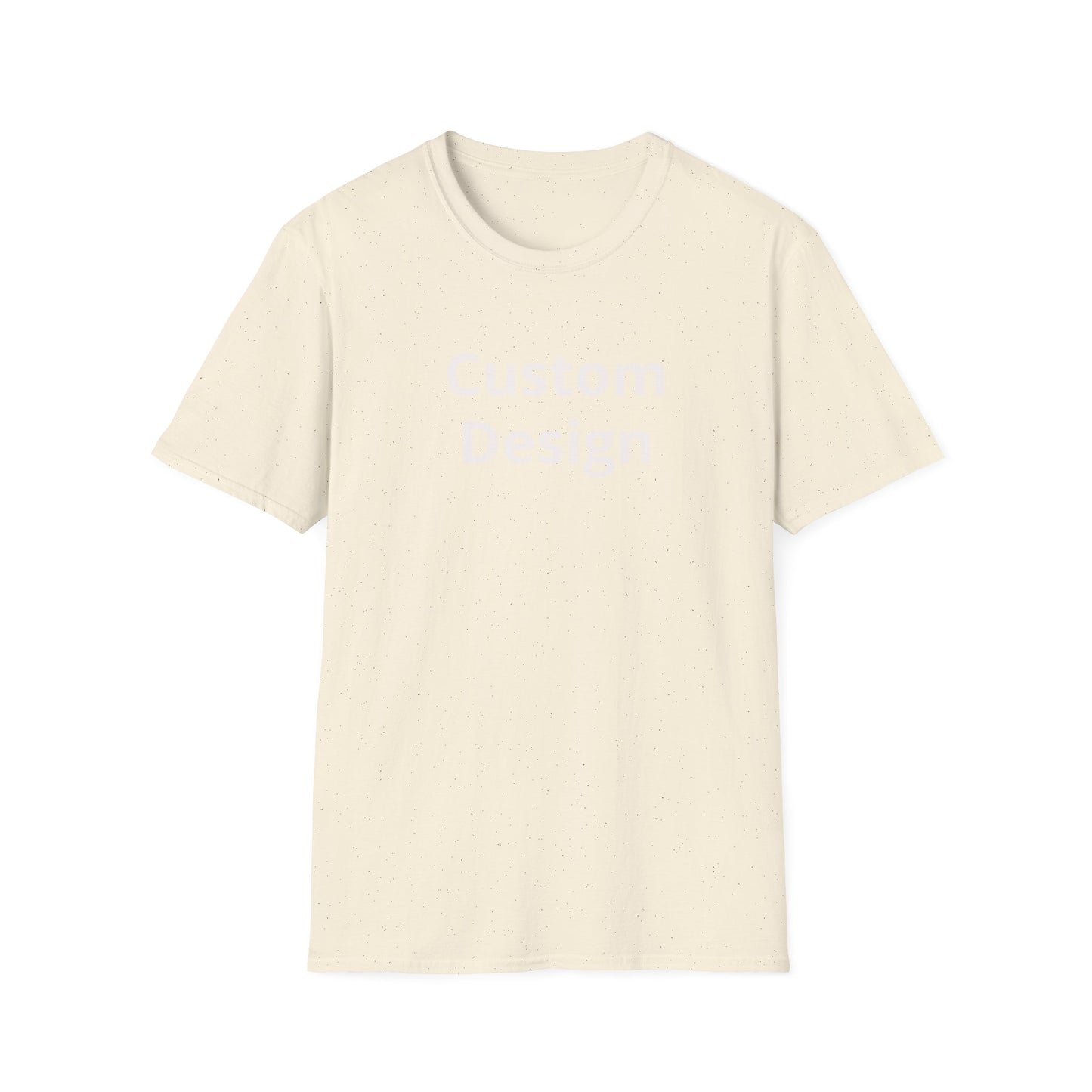 Custom Design T-Shirt | Personalized Text Center Front
