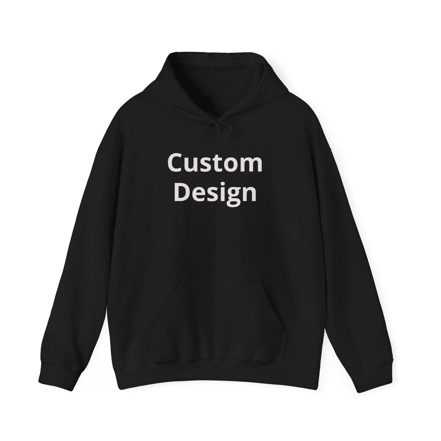 Custom Design Hoodie | Blank White Pullover, Printable Graphic Hoodie